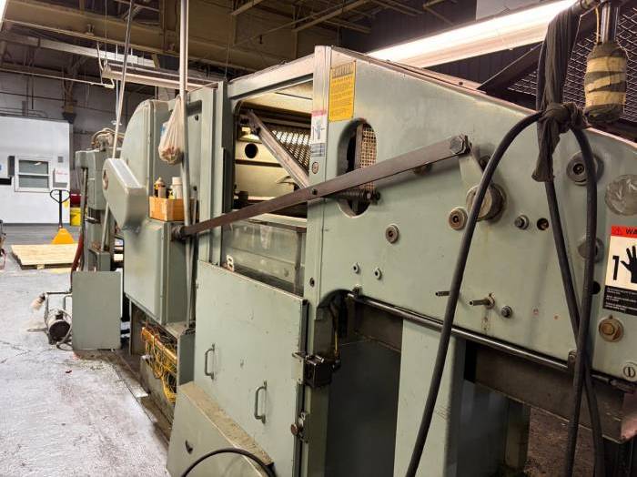 1965 Bobst 1080 E Die Cutting Pic 5