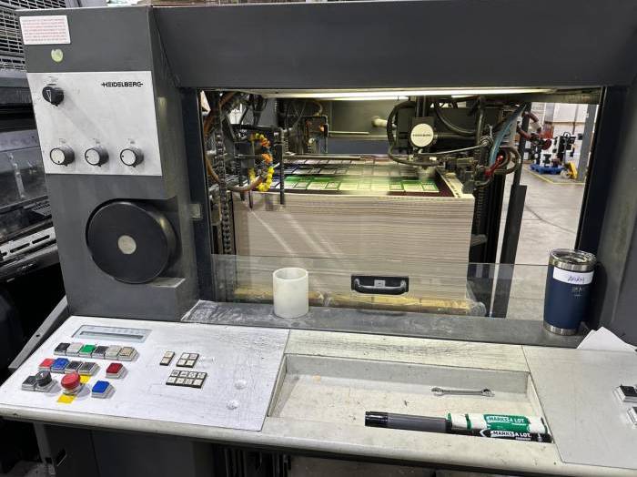 1996 Heidelberg CD 102-6 LX UV Pic 8