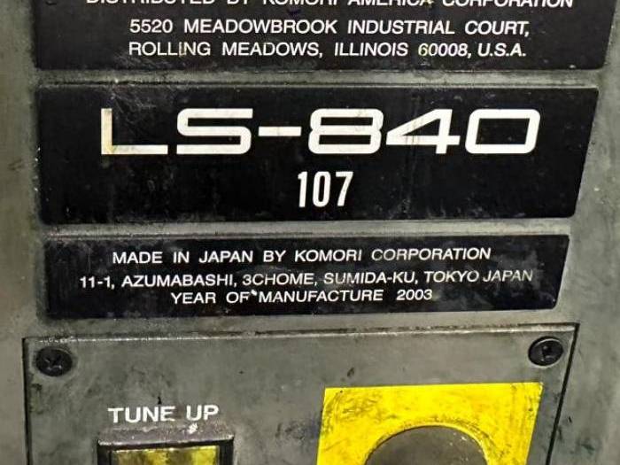 2003 Komori LS 840 CX  Pic 2
