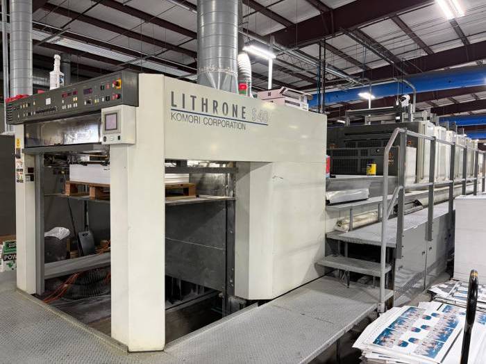 2006 Komori LS 640 CX Pic 4
