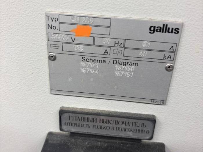 2008 Gallus EM 280-8 Pic 8