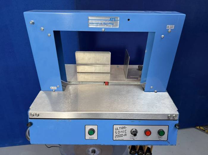 ATS US-2000 AB ultrasonic banding machine -freestandin Pic 2