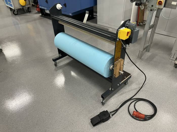 Automatic cloth rewinder for offset printing machines Pic 1