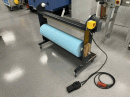 Automatic cloth rewinder for offset printing machines Pic 1