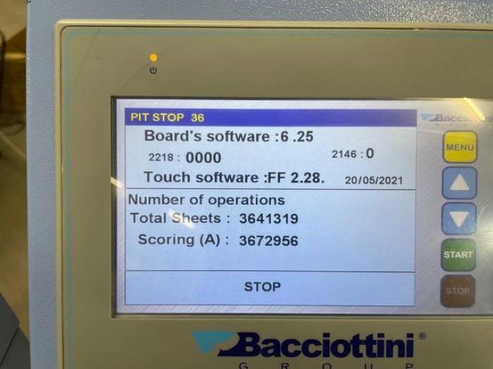 Bacciottini Pit Stop 36 Touchscreen Pic 4