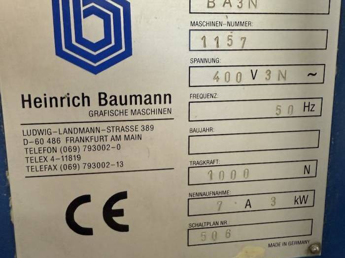 Baumann BA3N Unloader Pic 5