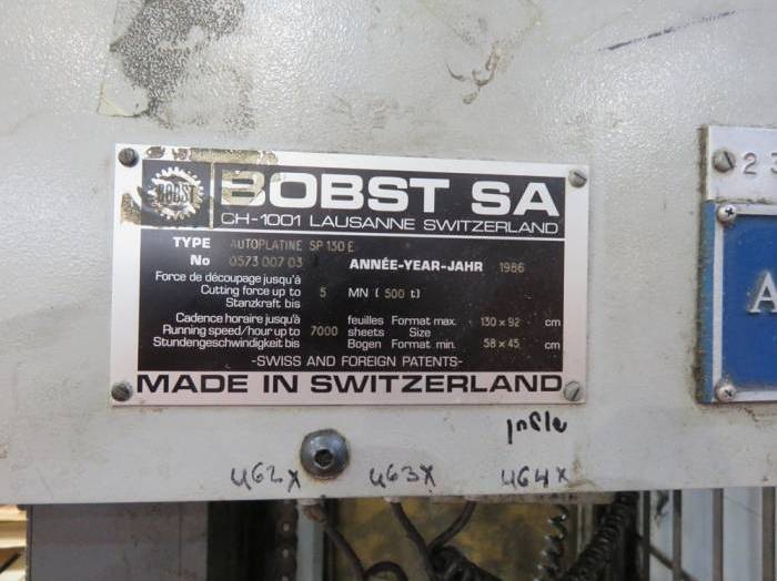 Bobst 130 SP ER Pic 8