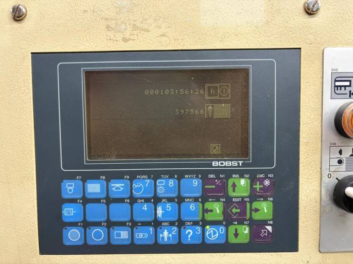 1998 Bobst SP 102 E II Automatic Die Cutting Machine Pic 5