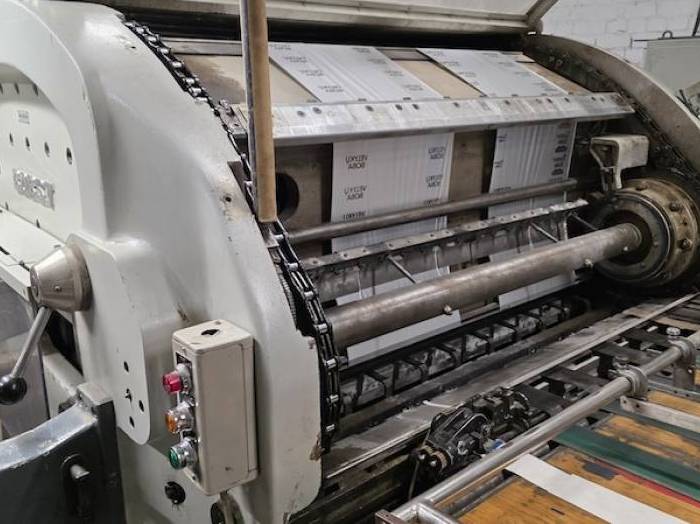 Bobst Autoplaten SP 1260E hot foil stamping Pic 6