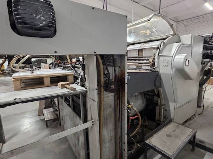 Bobst Autoplaten SP 1260E hot foil stamping Pic 10