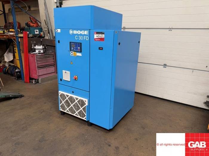 Boge C30 FD - Air Compressor with Dryer Pic 1
