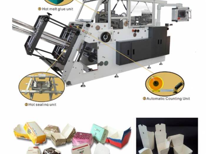 Champion CHBM 600 Eco Single Tray Burger Box Making Ma Pic 1