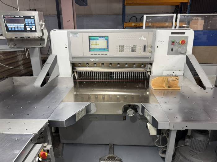 Complete Polar 92 Cutting Line inc. ER 90-4 Transomat Pic 6