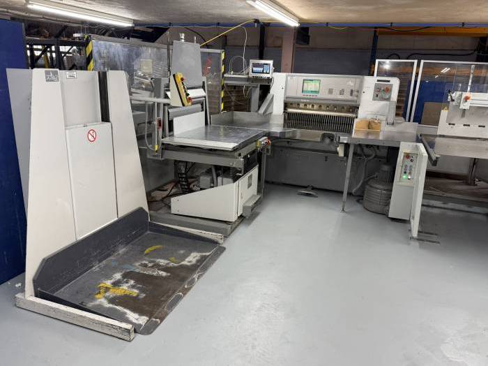 Complete Polar 92 Cutting Line inc. ER 90-4 Transomat Pic 4
