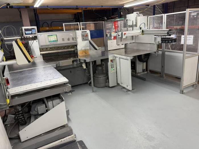Complete Polar 92 Cutting Line inc. ER 90-4 Transomat Pic 2