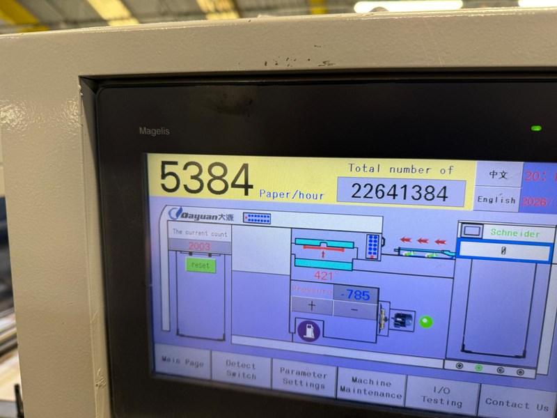 Dayuan MHK 1050 CE Automatic Die Cutter Stripper Pic 2