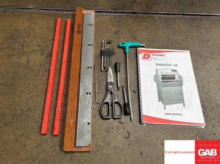 Dumor Easycut 46 MK 2 Cheap Paper Guillotine  Pic 5