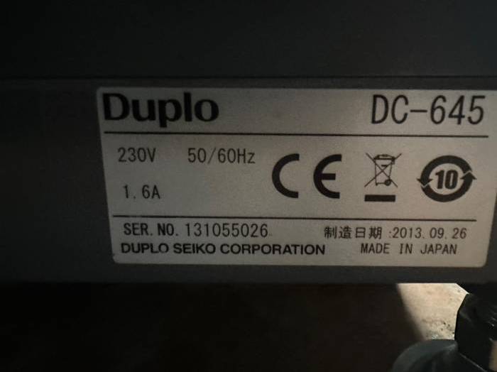 Duplo DC 645 Pic 4