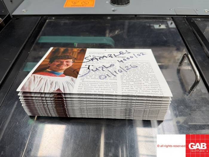 Duplo System 4000 booklet maker with 20 stations Pic 13