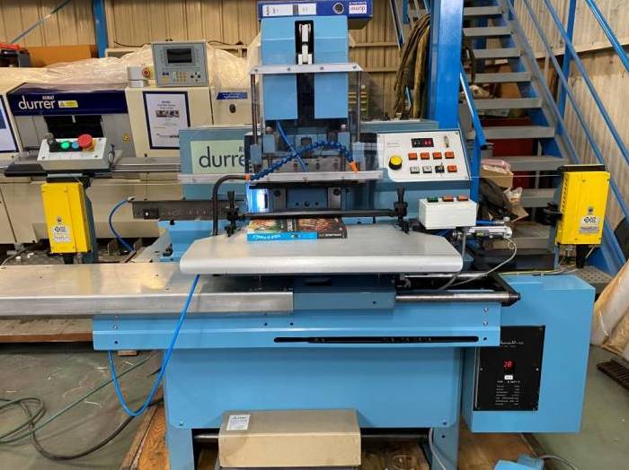 Used Durrer Remat 2A index cutting machine for sale en77848 Pressdepo