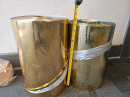 Foil Stock LOT Metallized Film Rolls Pic 2