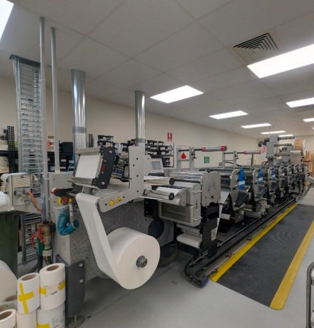 Gallus ECS 340 7 Colour Label Press Pic 1