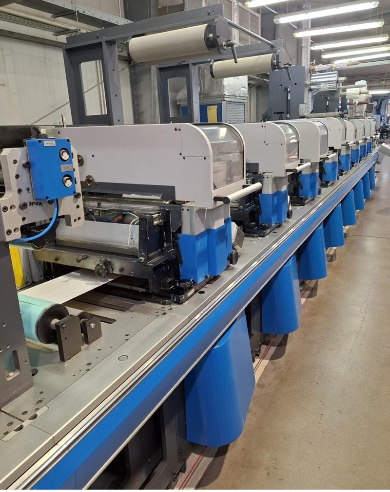 Gallus EM 430 S  8 Colour Label Press Pic 3
