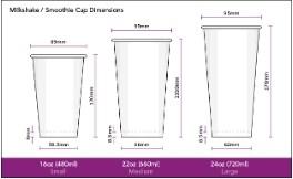 Gutenberg milkshake PAPER CUP  MICUP 110 Pic 3