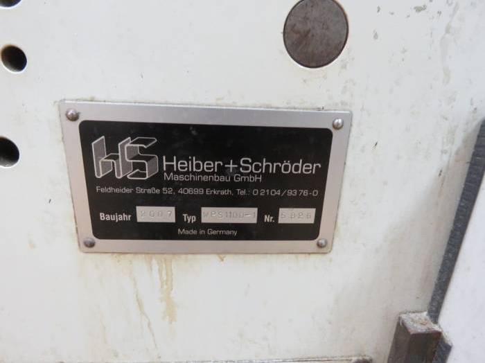Heiber and Schroder WPS 1100 Pic 10