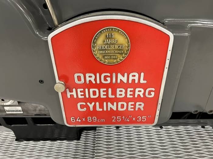 Heidelberg Cylinder SBD 64×89 Automatic Die Cutter Pic 11