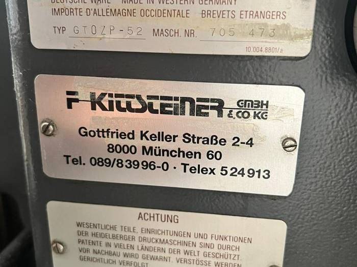 Heidelberg GTOZP 52 Pic 10