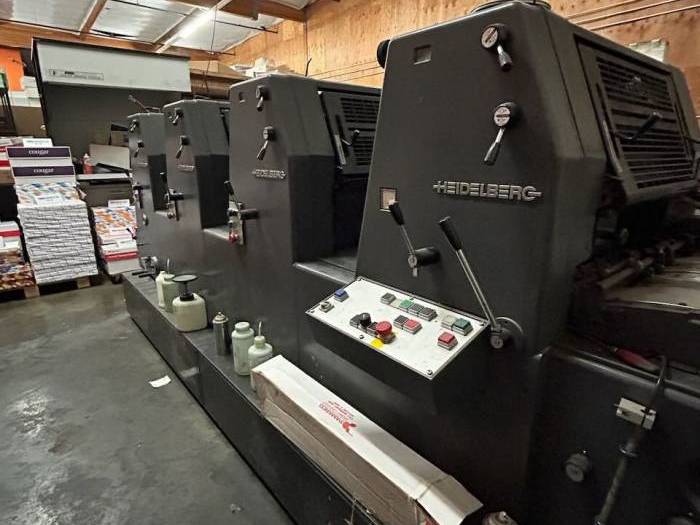 Heidelberg GTO 52-4 Pic 1