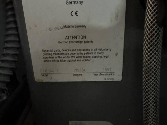 Heidelberg GTO 52-4 Pic 4