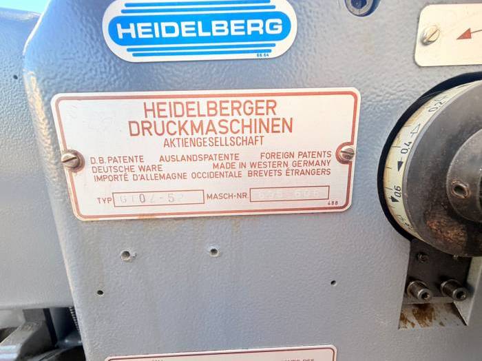 Heidelberg GTO 52 Z Pic 13