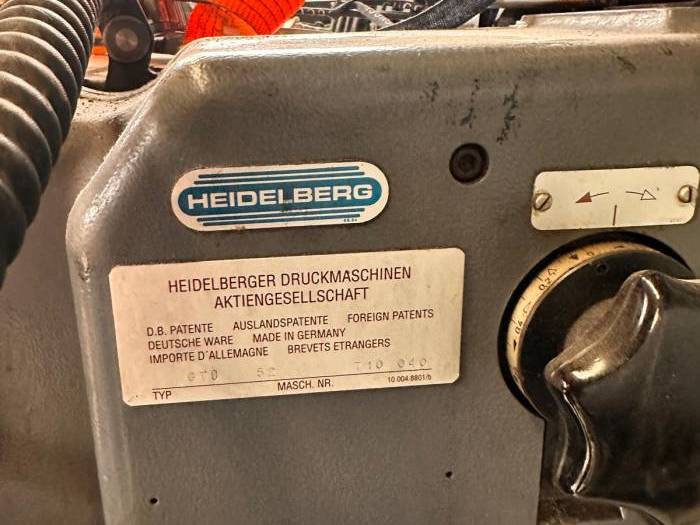 Heidelberg GTO 52 Pic 4