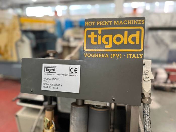 Heidelberg GT Tigold Hot foil system - 34x46 Pic 5