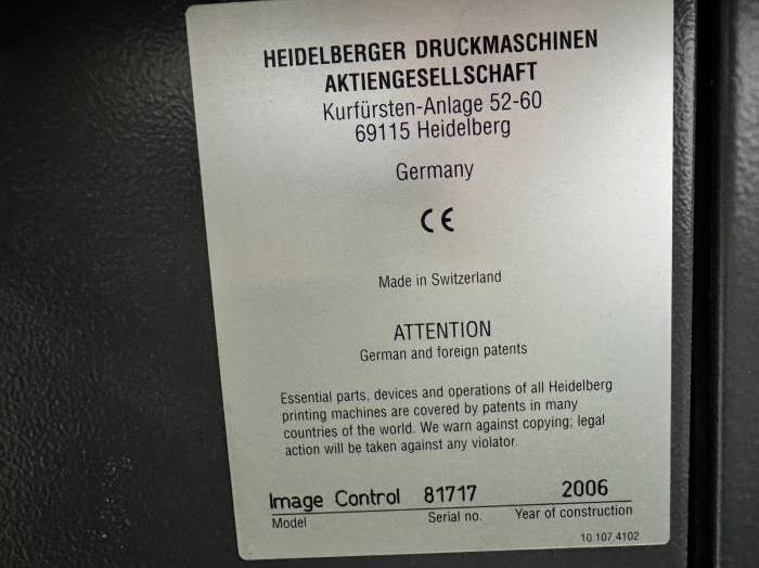 Heidelberg Image Control Pic 4