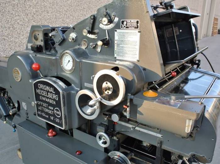 Heidelberg KORD 64 grey long box Pic 6