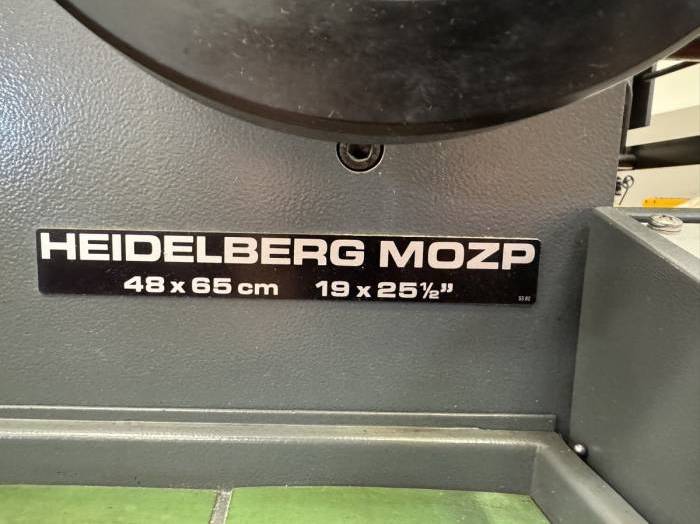 Heidelberg MOZP-S  - 48x64 Pic 4