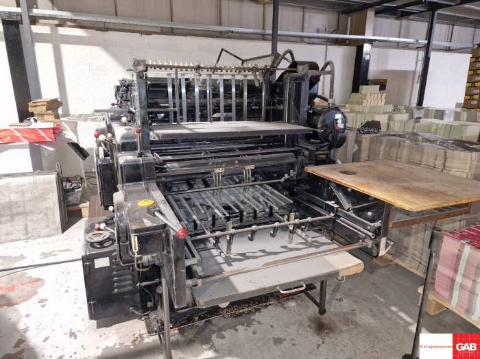 Heidelberg SBG Cylinder - Cutting and creasing Pic 2