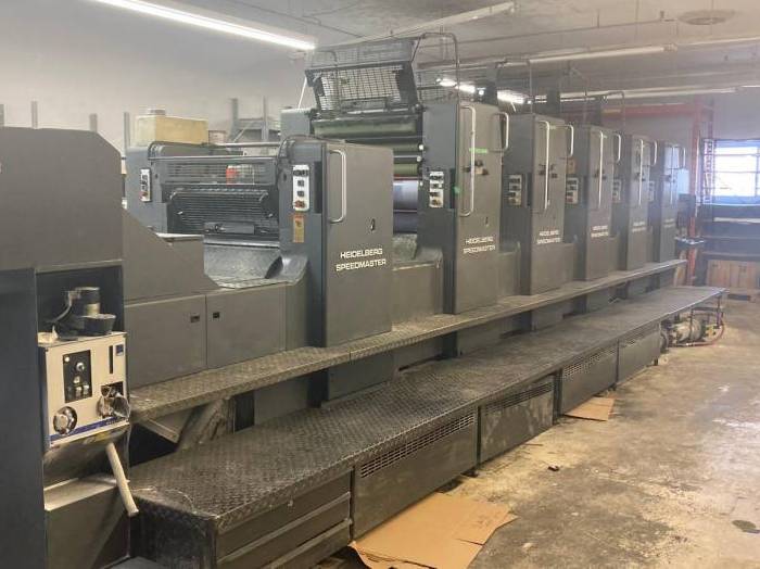 Heidelberg SM 72 F P L - 5 color Coater - 52 x 72 cm Pic 1