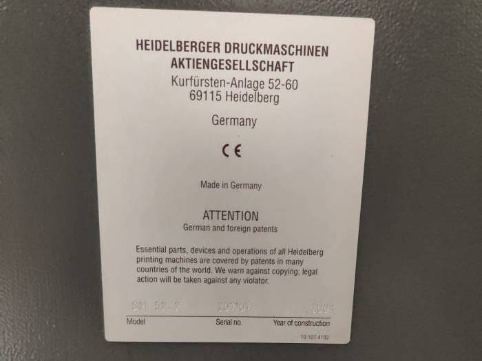 Heidelberg SM 52-2 Pic 9