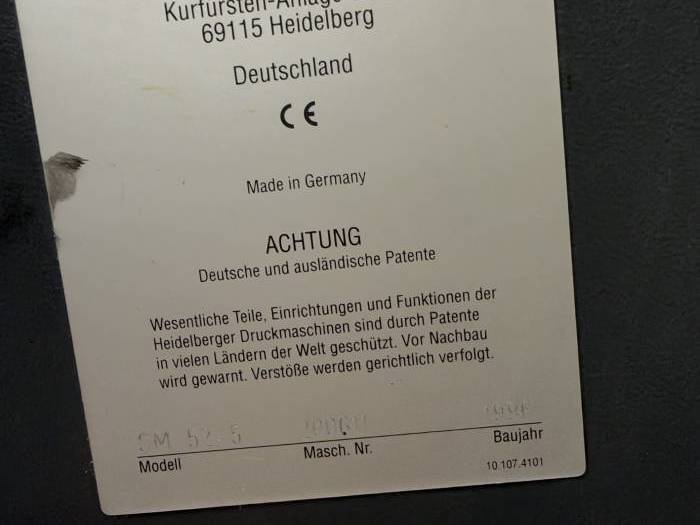 Heidelberg SM 52-5 Pic 9