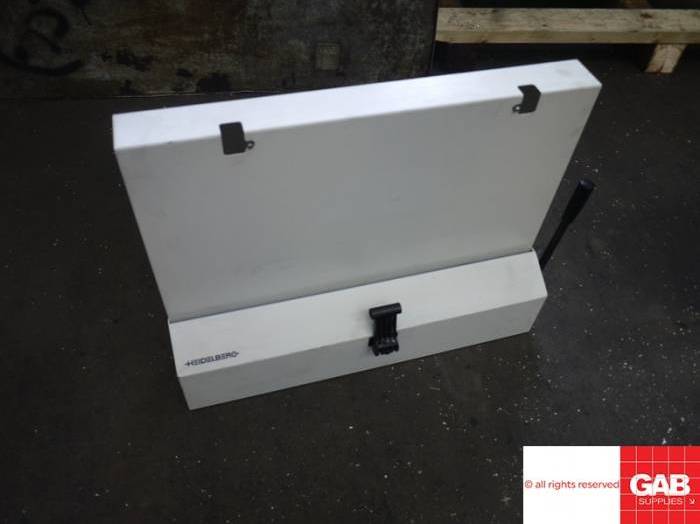 Heidelberg SM 52 Plate Punch and Bender  Pic 1