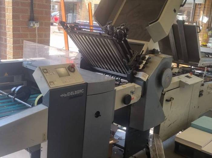 Heidelberg Stahlfolder TH 56-6 Continuous Feeder Pic 1