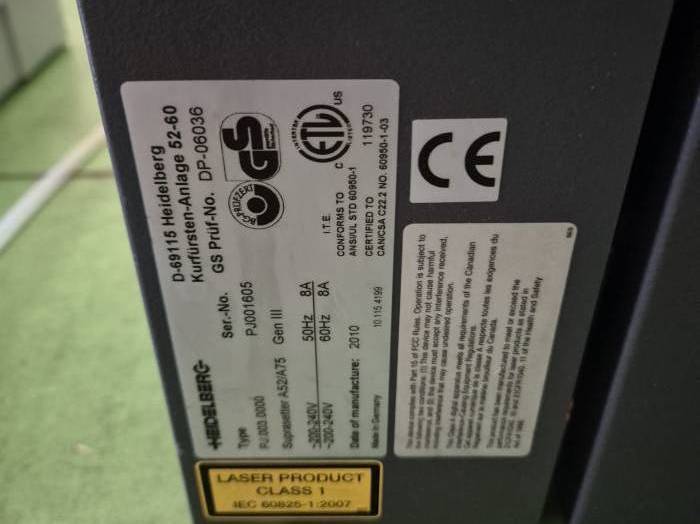 Heidelberg Suprasetter A75 Gen III DTL Pic 13