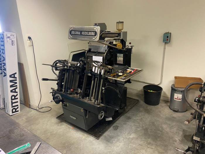 Heidelberg With Hot foil Pic 2