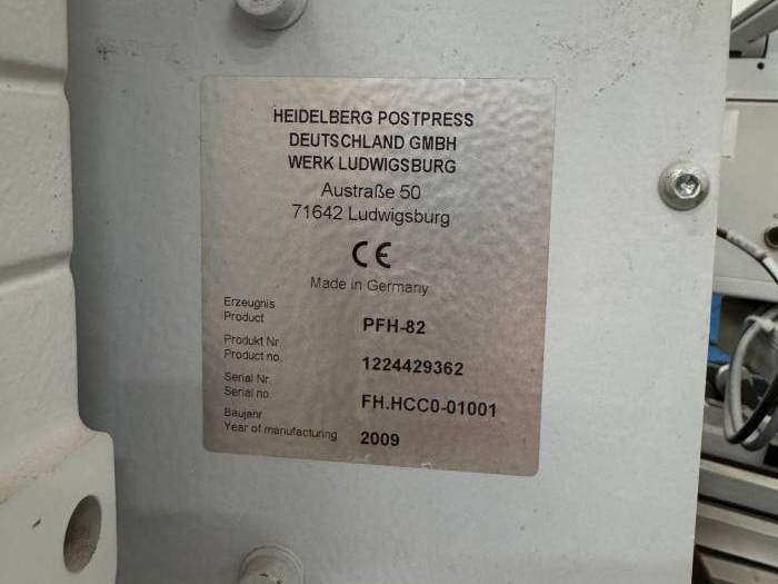 Heidelberg  Stahlfolder PFH 82   Pic 7
