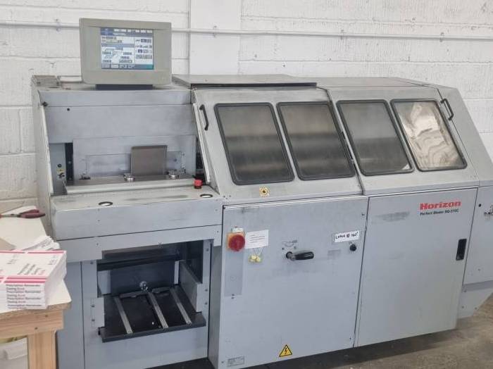Horizon BQ 270 C 1 Clamp Perfect Binder Pic 2