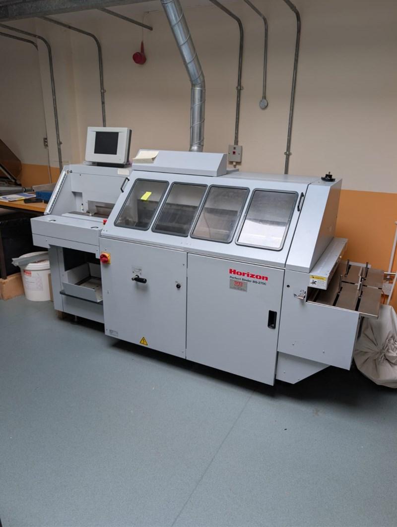 Horizon BQ 270 C Perfect Binder Pic 2